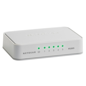 NETGEAR FS205 Unmanaged White