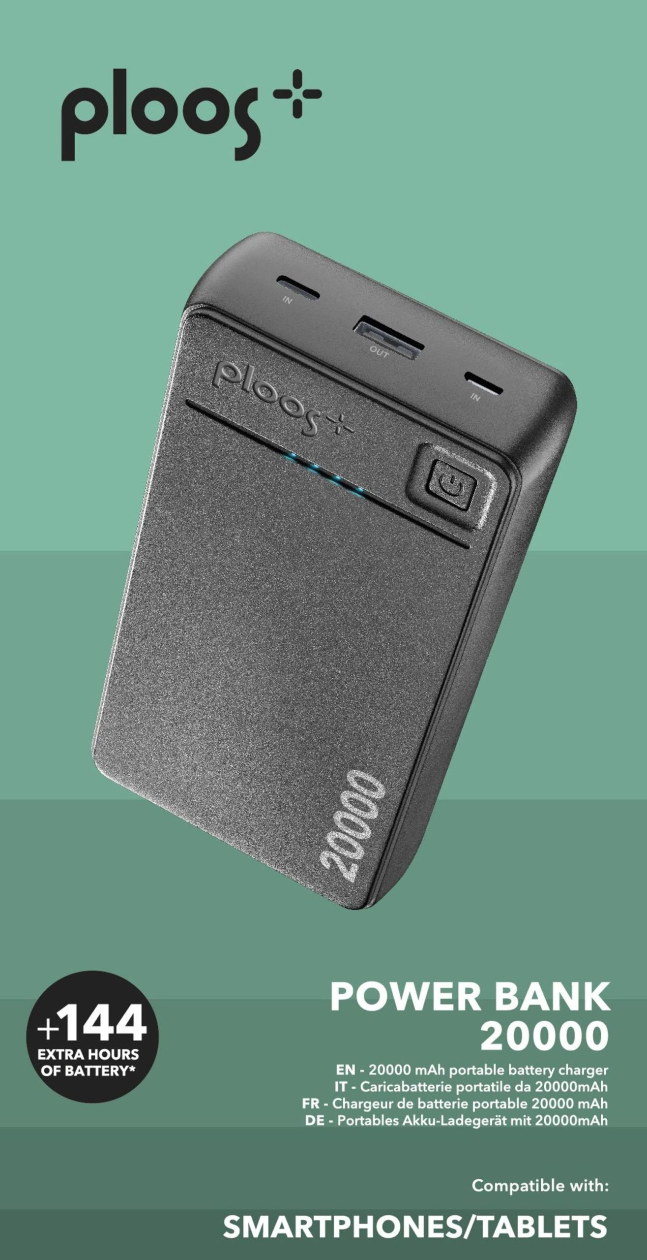 PLOOS POWER BANK 20000 Portable Charger – image 2