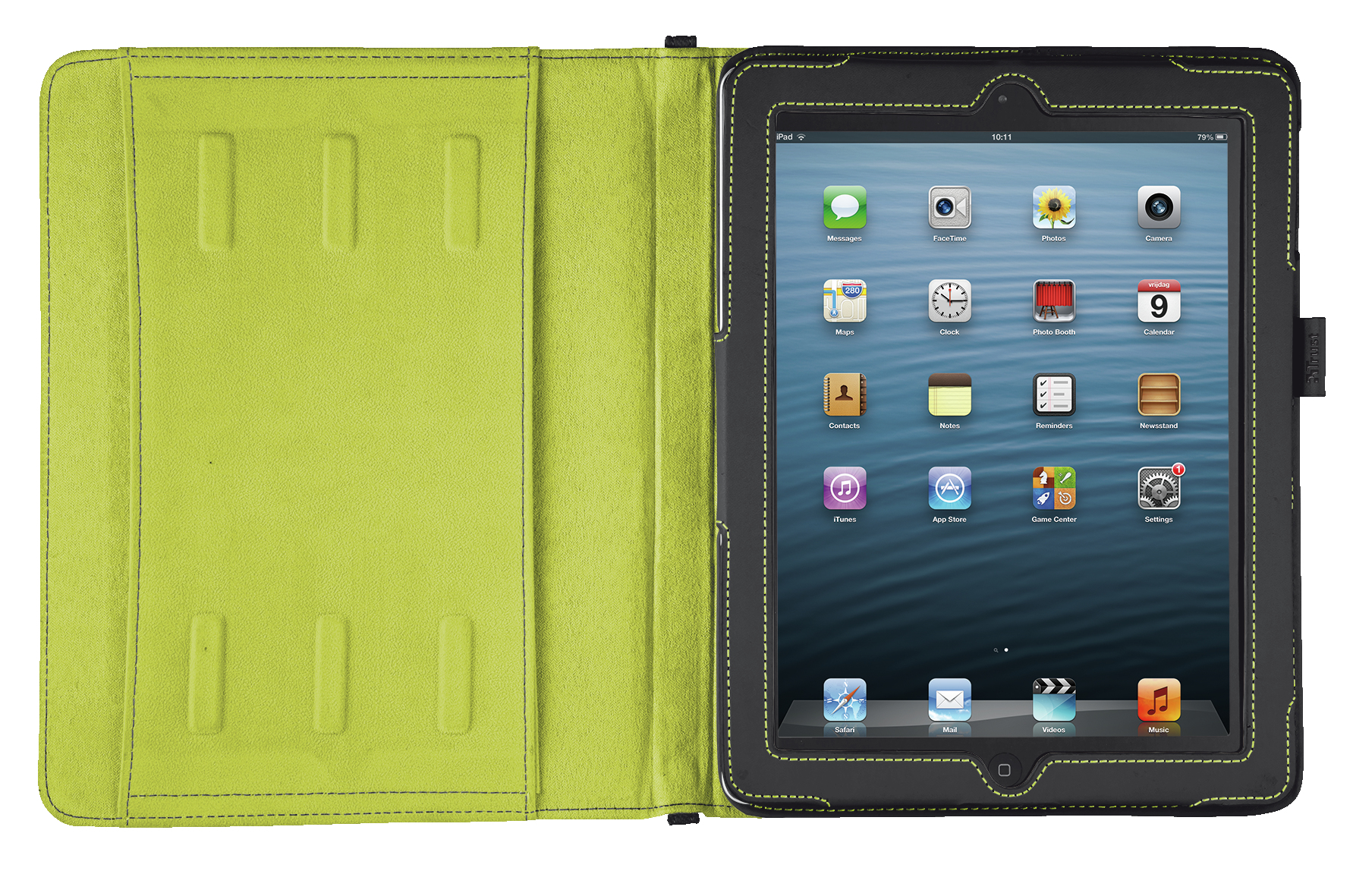Trust 19113 tablet case Folio Green, Grey – image 2