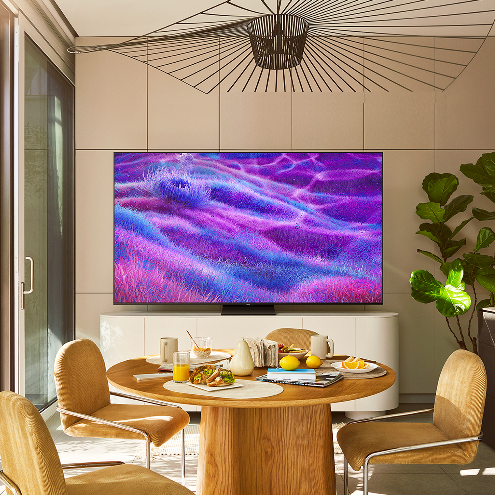 TV Samsung Neo QLED QE55QN80FAU 55 4K Smart TV WiFi Silver — photo 5