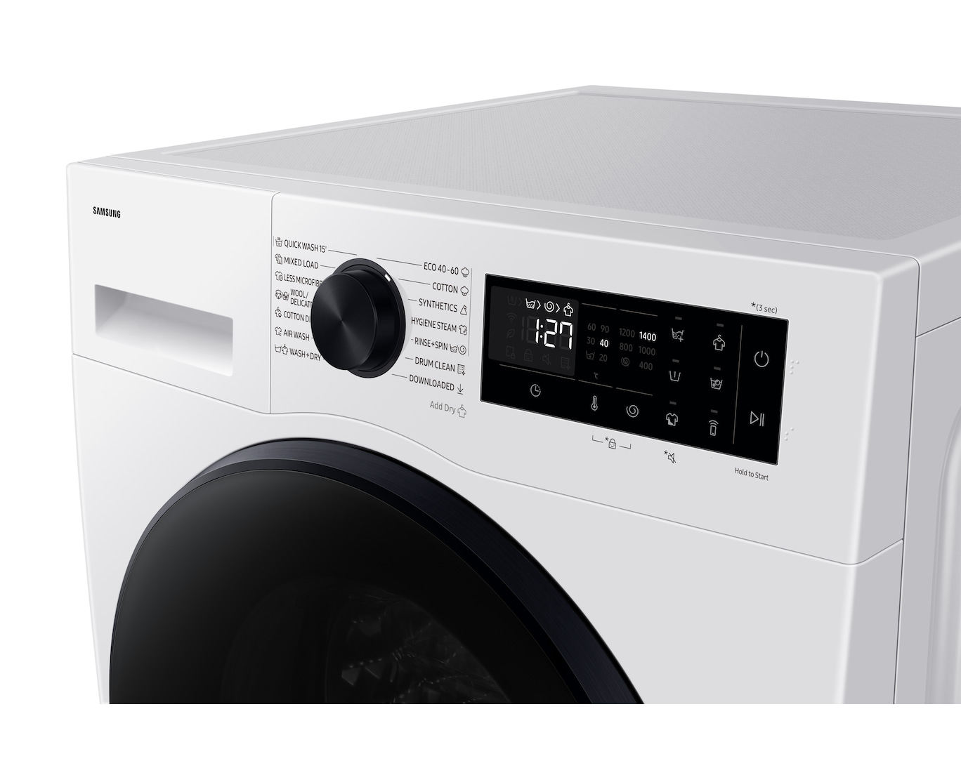 Samsung WD11DG5B15BEEE washer dryer Freestanding Front-load White – image 8