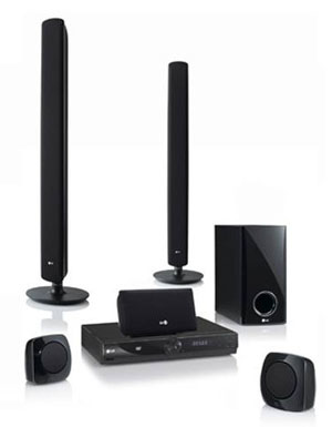 LG HT306TQ home cinema system 5.1 channels