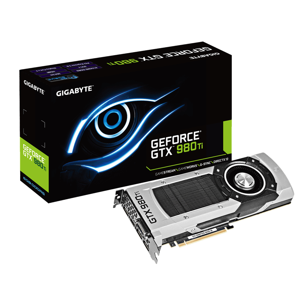 GIGABYTE GV-N98TD5-6GD-B graphics card NVIDIA GeForce GTX 980 Ti – image 1