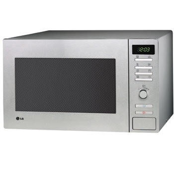 LG MH5887U microwave Silver