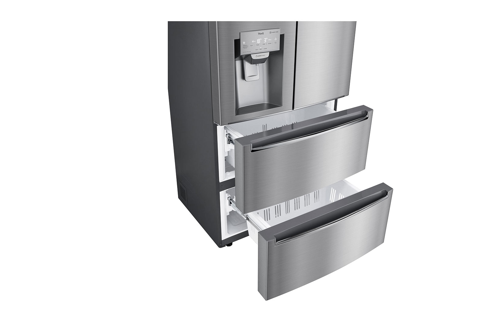 LG GML643PZ6F side-by-side refrigerator Freestanding – image 4