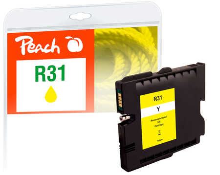 Peach PI400-82 ink cartridge 1 pc(s) Compatible Yellow