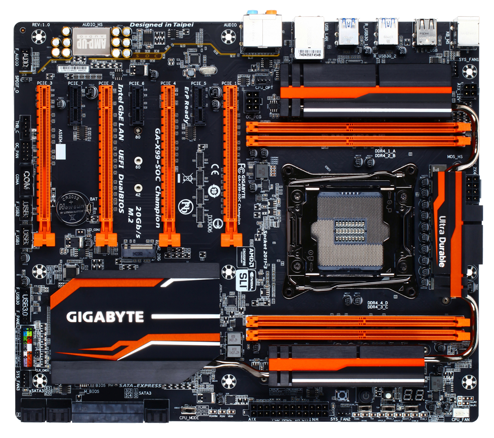 GIGABYTE GA-X99-SOC CHAMPION – image 4