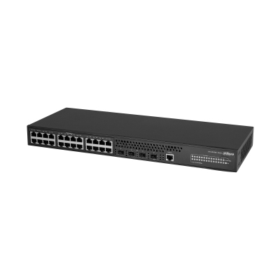 Dahua Technology Access DH-AS4300-24GT4GF сетевой коммутатор Управляемый L2/L2+ Gigabit Ethernet (10/100/1000) Черный