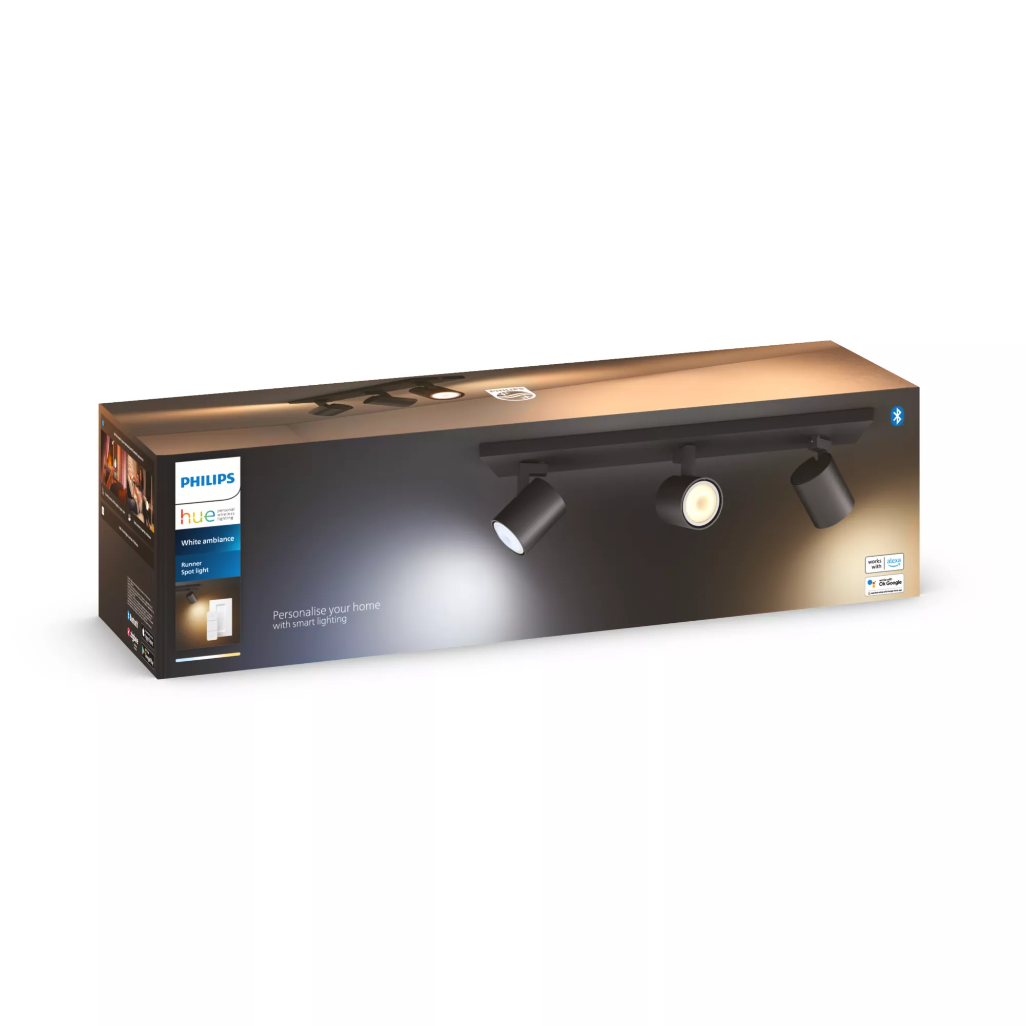 Philips by Signify Philips Hue White ambience Runner triple spotlight – image 2