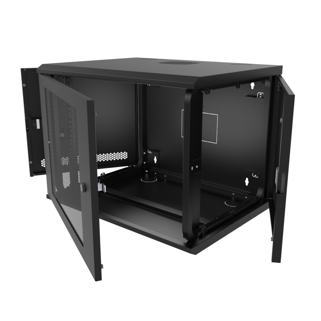Vertiv GL09WMFP-B-AF rack cabinet 9U Wall mounted rack Black – image 4