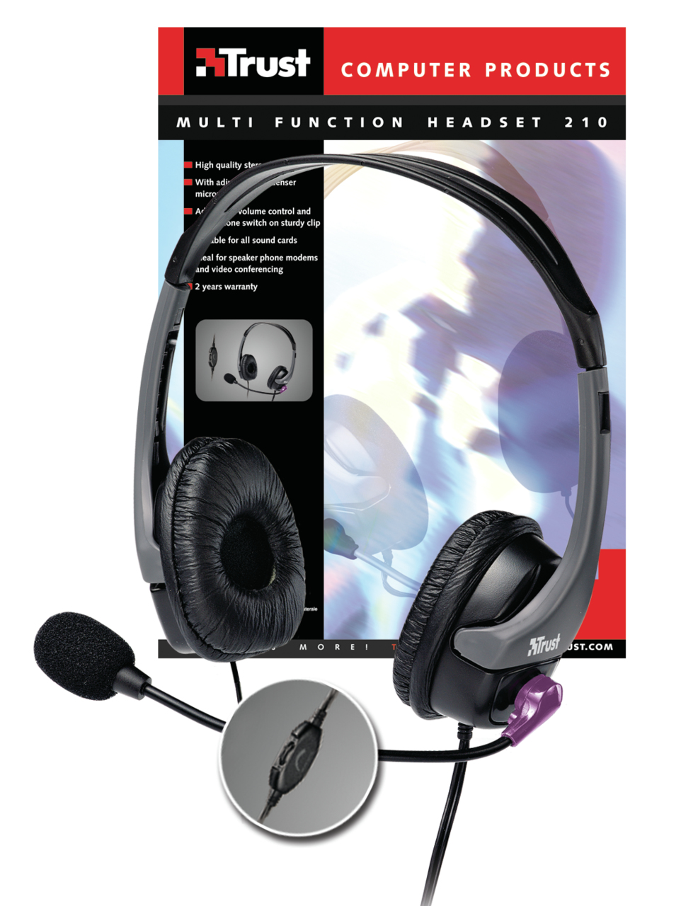 Trust 210 MULTI FUNCTION HEADSET
