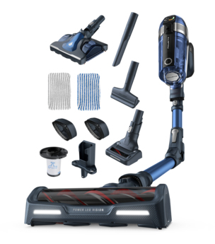 Rowenta X-Force RH9890 2-in-1 stick vacuum Battery Cухой Вихревой 0,9 L Синий, Серый