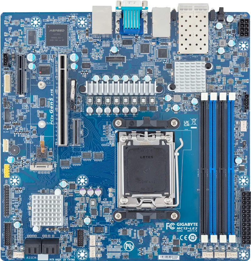 GIGABYTE MC13-LE3 AMD B650 Express Socket AM5 micro ATX – image 2