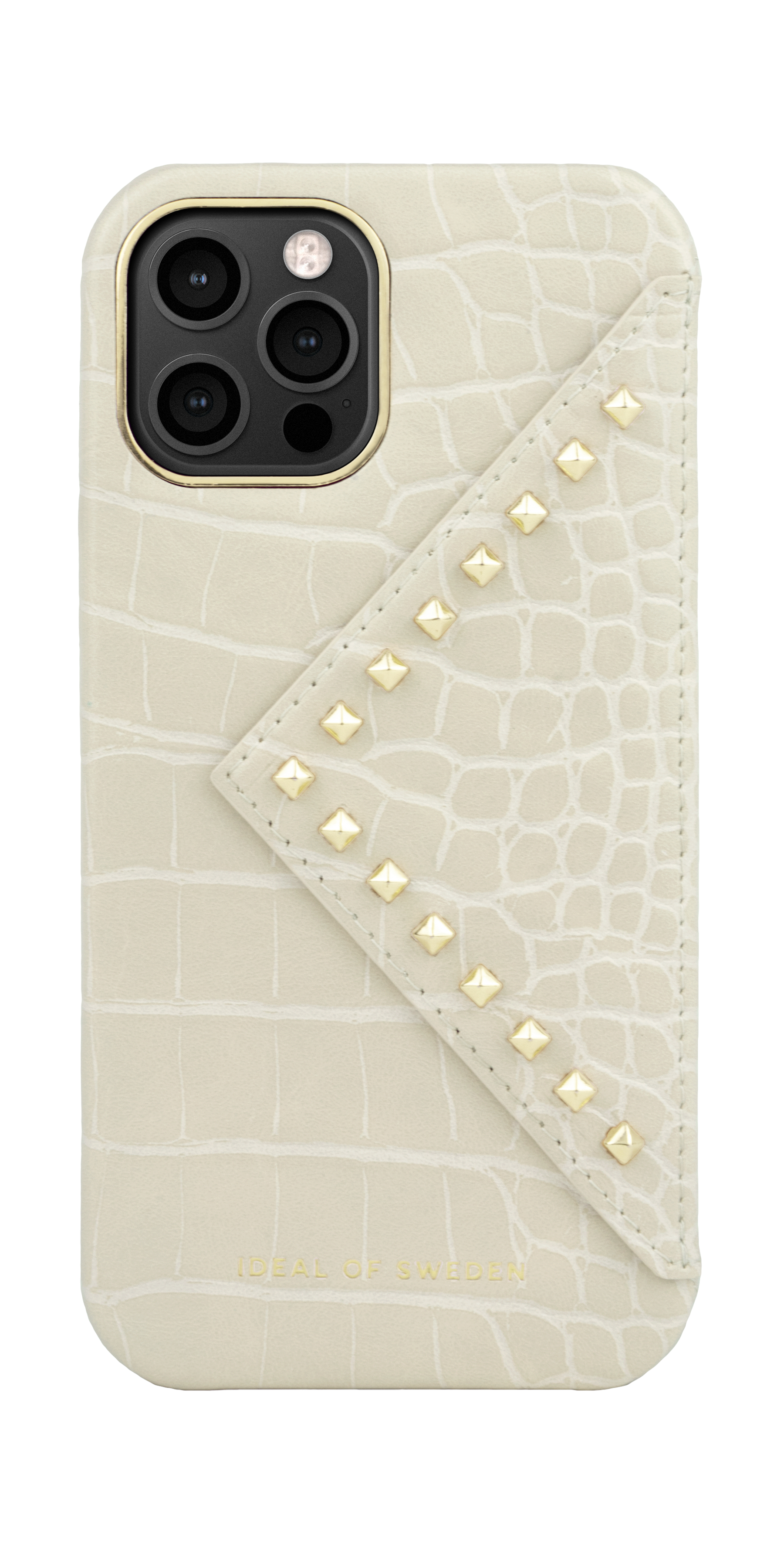 iDeal of Sweden Statement Case iPhone 12/12P Beatstuds Crm Croc – image 2