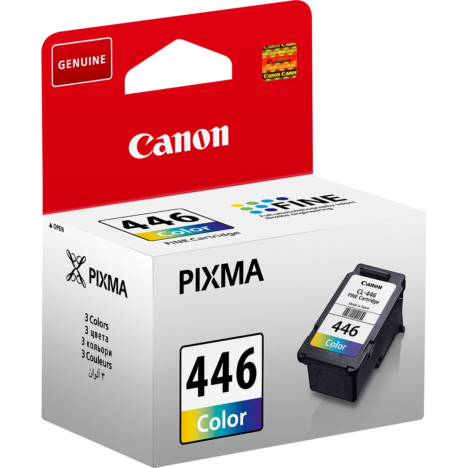 Canon CL-446 ink cartridge 1 pc(s) Original Cyan, Magenta, Yellow – image 2