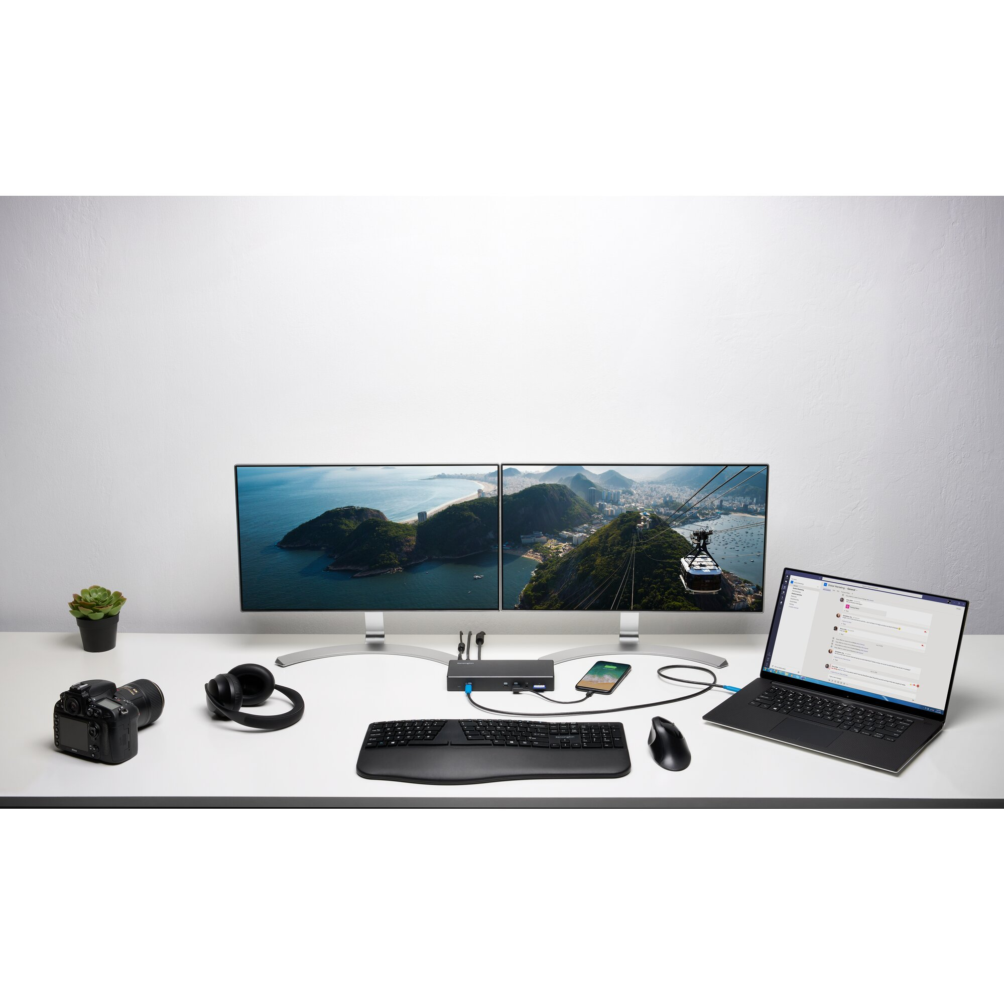 Kensington SD4855P USB-C 10Gbps Dual Video Driverless Docking Station with – image 7