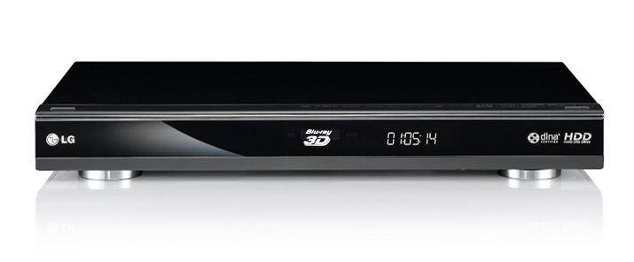 LG HR550 DVD/Blu-Ray player Black