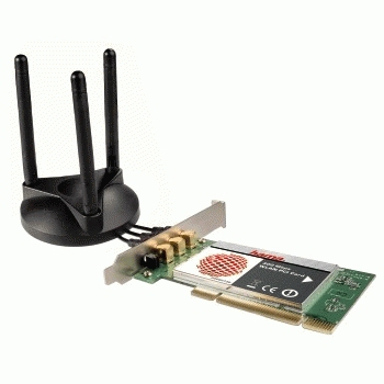 Hama WLAN PCI Card 300 Mbps, flexible antenna – image 2