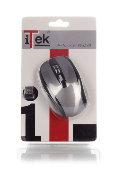 itek ITMG310G mouse Office RF Wireless Optical 1600 DPI – image 2