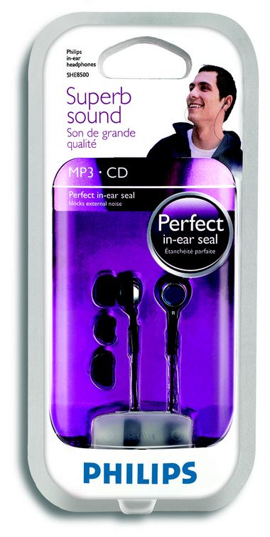 Philips SHE8500 In-Ear Headphones – image 2