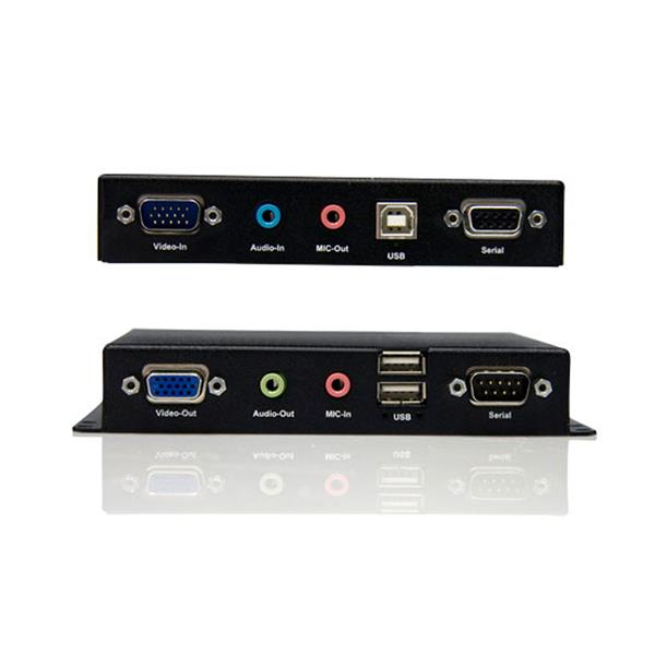 StarTech.com USB VGA KVM Console Extender w/ Serial & Audio Over Cat5 UTP - 1000 ft
