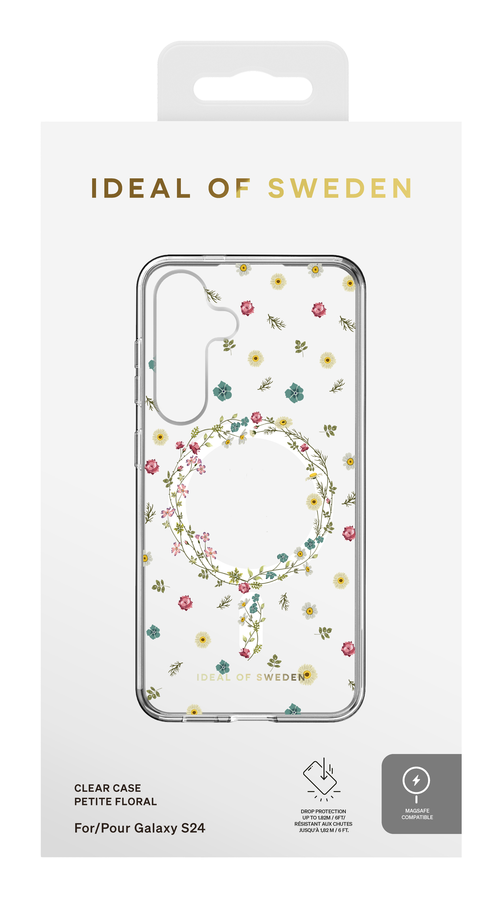 iDeal of Sweden Clear Case MagSafe Galaxy S24 / S25 Petite Floral – image 4