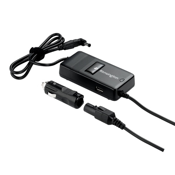 Kensington Air/Auto Notebook Power Adapter + USB – image 1