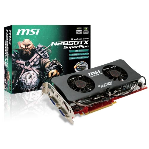 MSI N285GTX SuperPipe OC – image 1