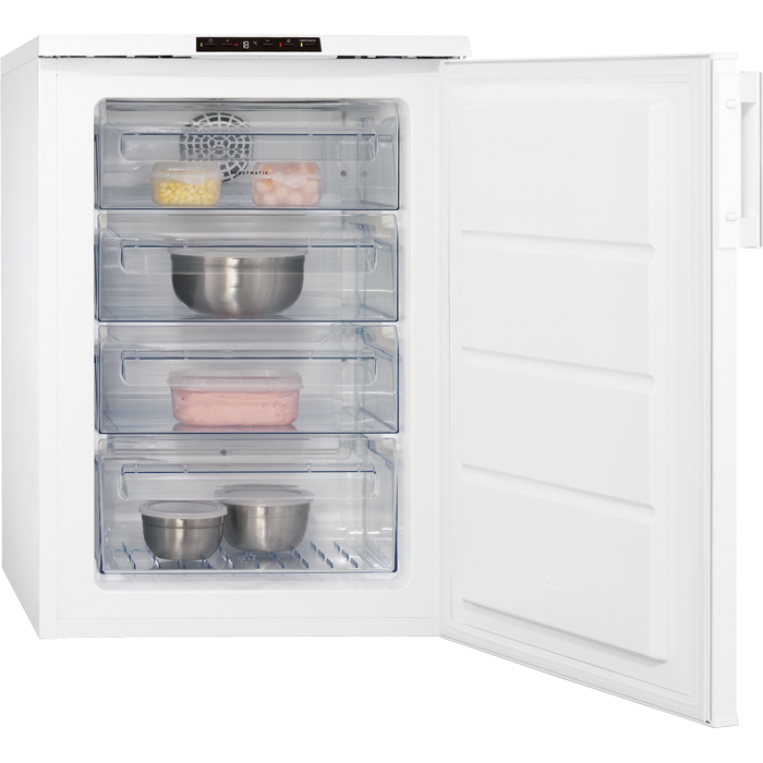 AEG ATB81011NW Upright freezer Freestanding