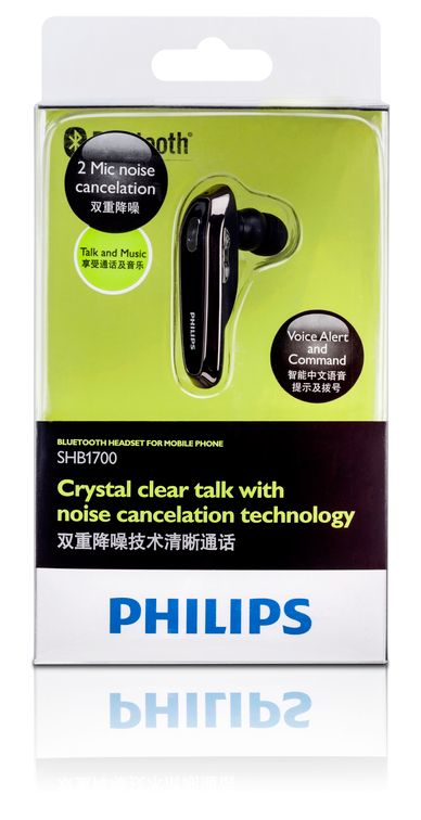 Philips SHB1700/93 headphones/headset Wireless Ear-hook, In-ear Bluetooth Black, Bronze – image 2