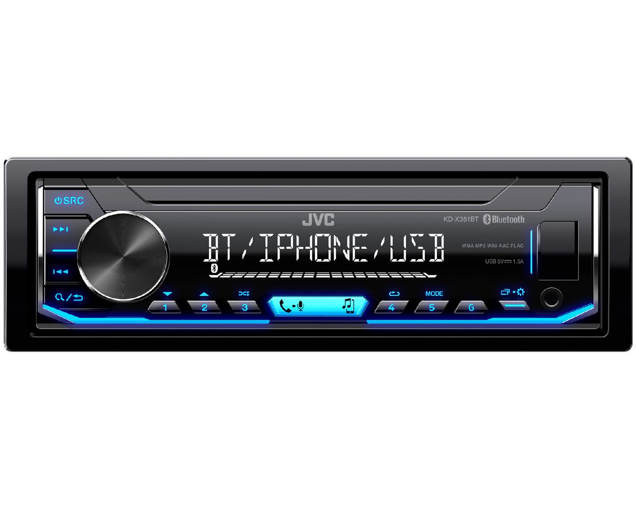 JVC KD-X351BT Digital Media Receiver – image 1