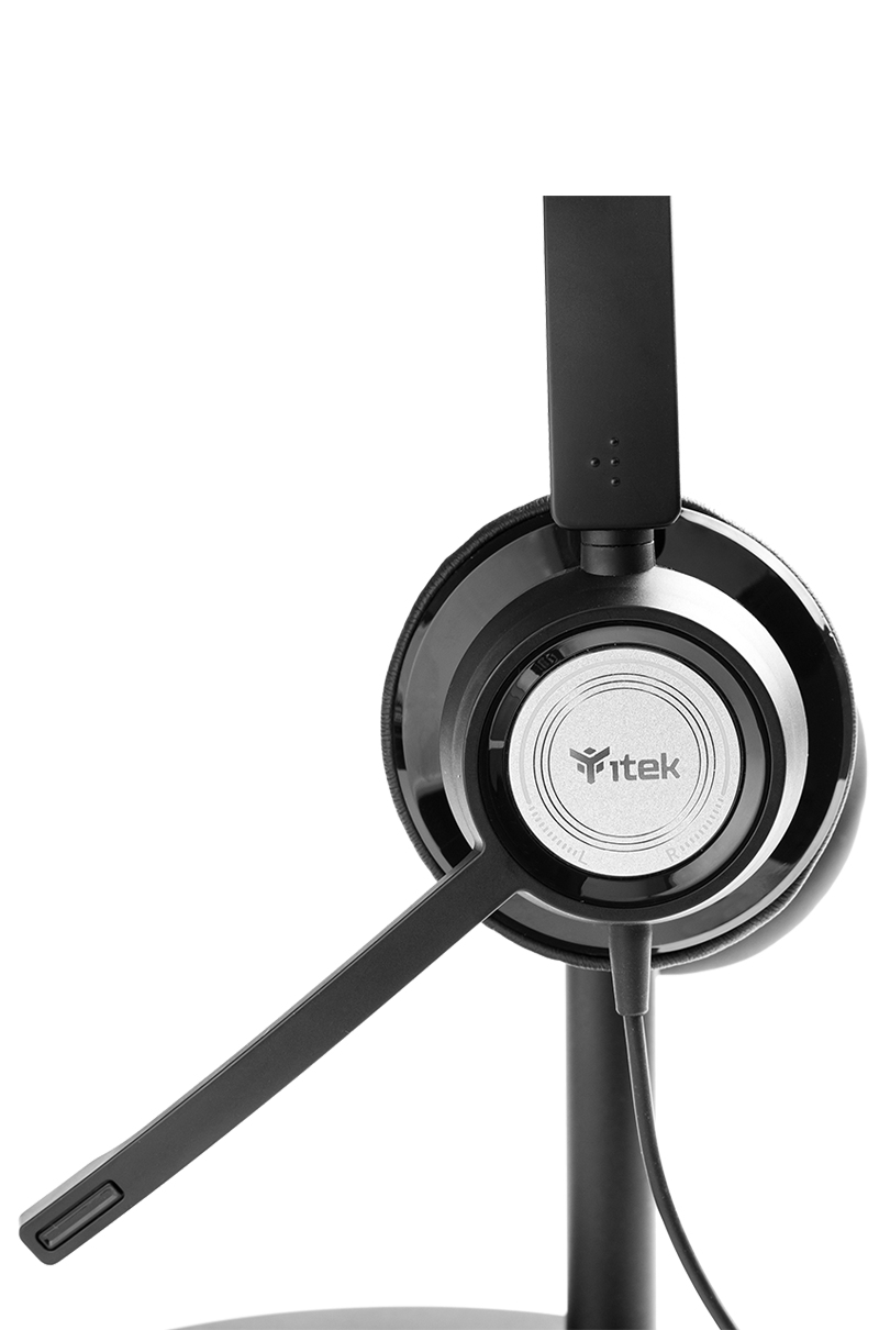 itek H362 Headset Wired Head-band Office/Call center Black – image 4