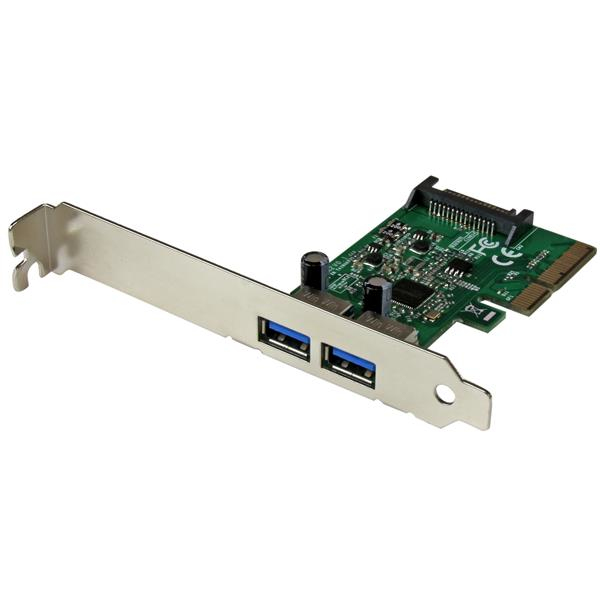 StarTech.com 2-Port USB 3.1 (10Gbps) Card - 2x USB-A - PCIe – image 1