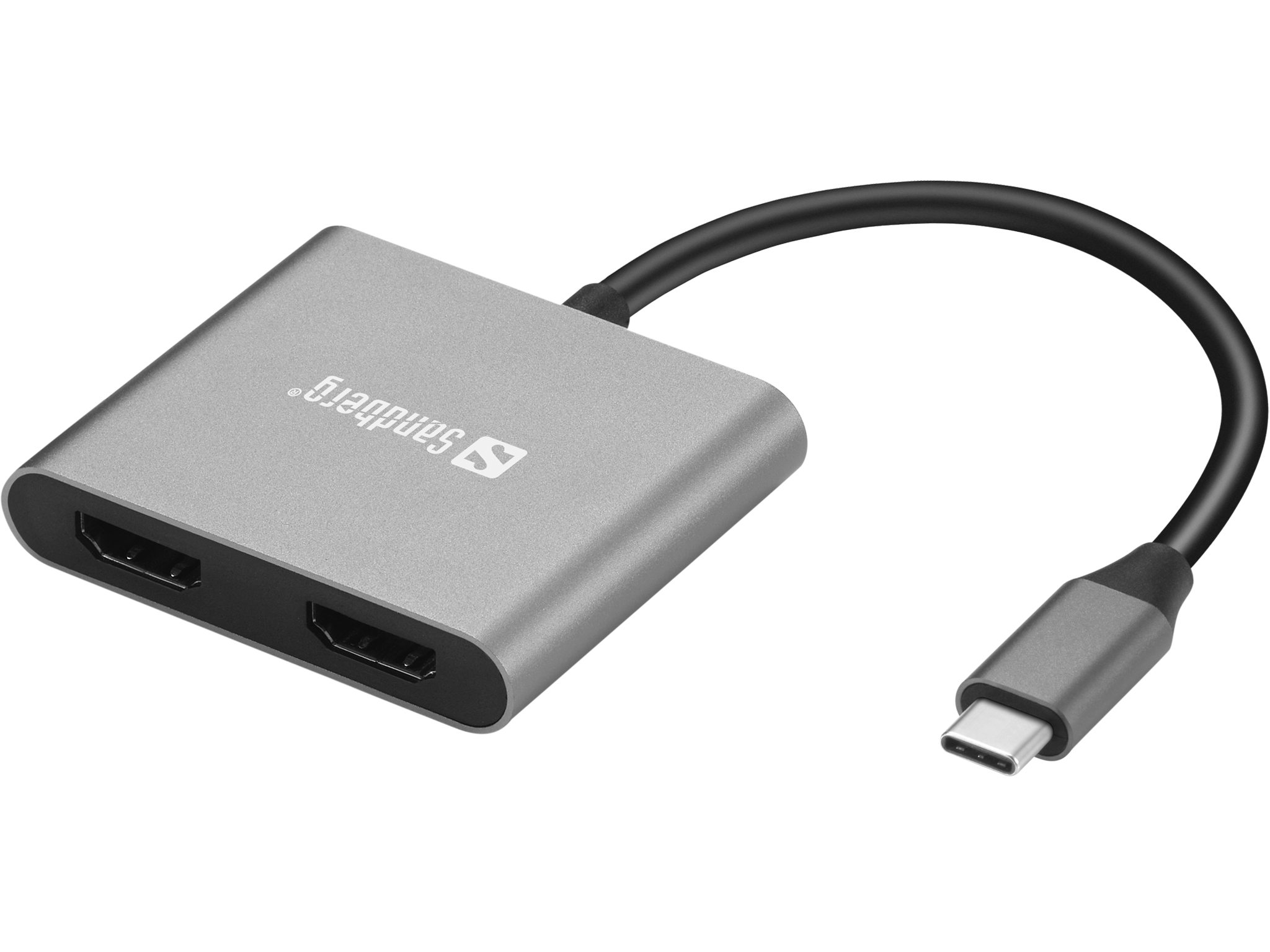 Sandberg 136-44 USB-grafikadapter Grå