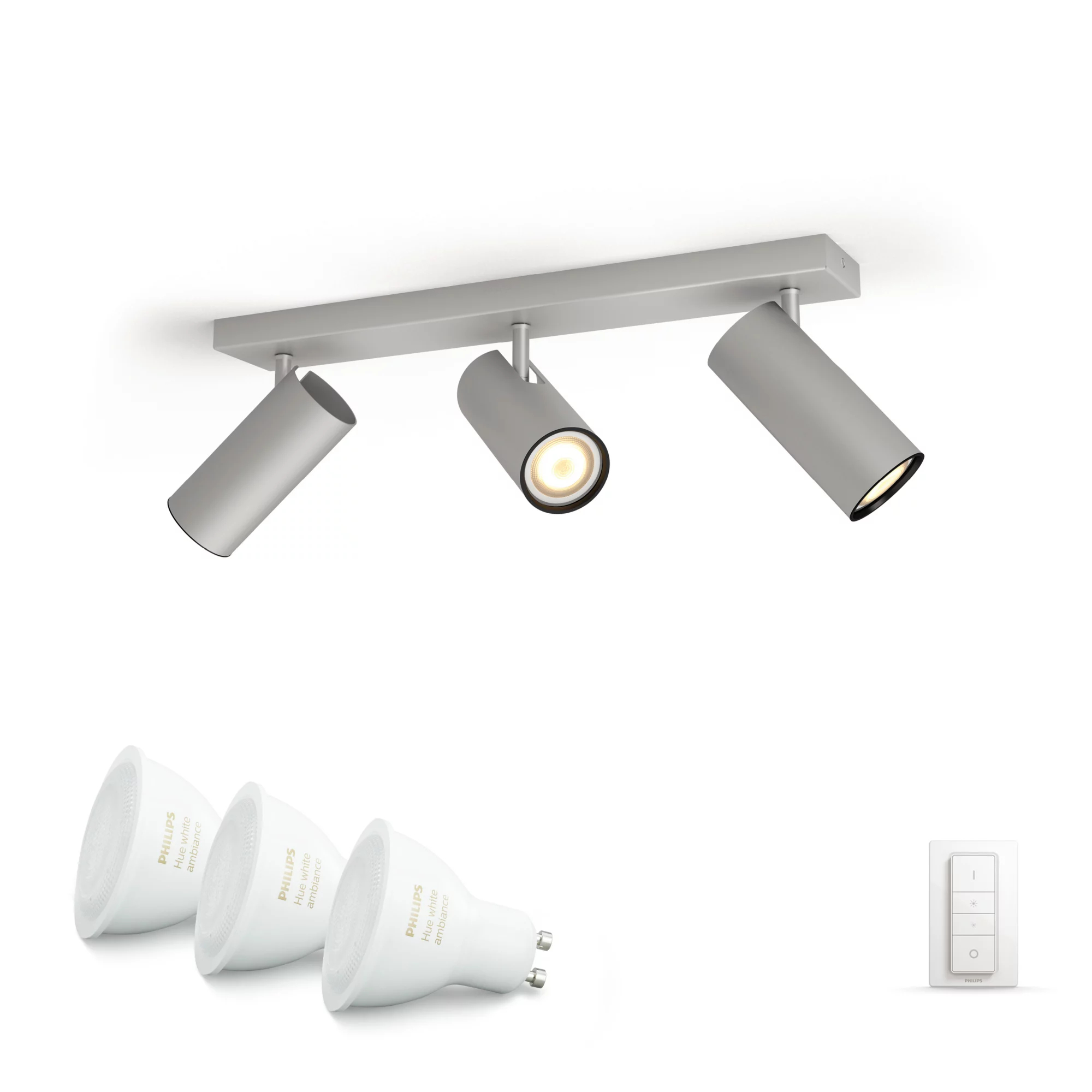 Philips by Signify Philips Hue White ambience Buratto triple spotlight – image 2
