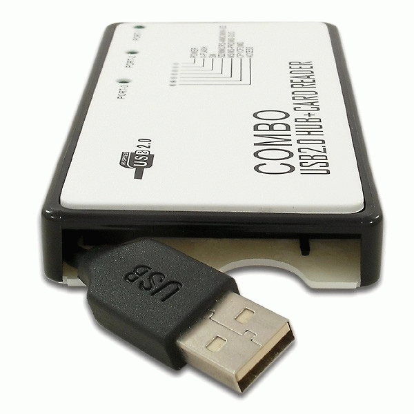 Axagon Card Reader & Hub 3xUSB2.0 – image 3