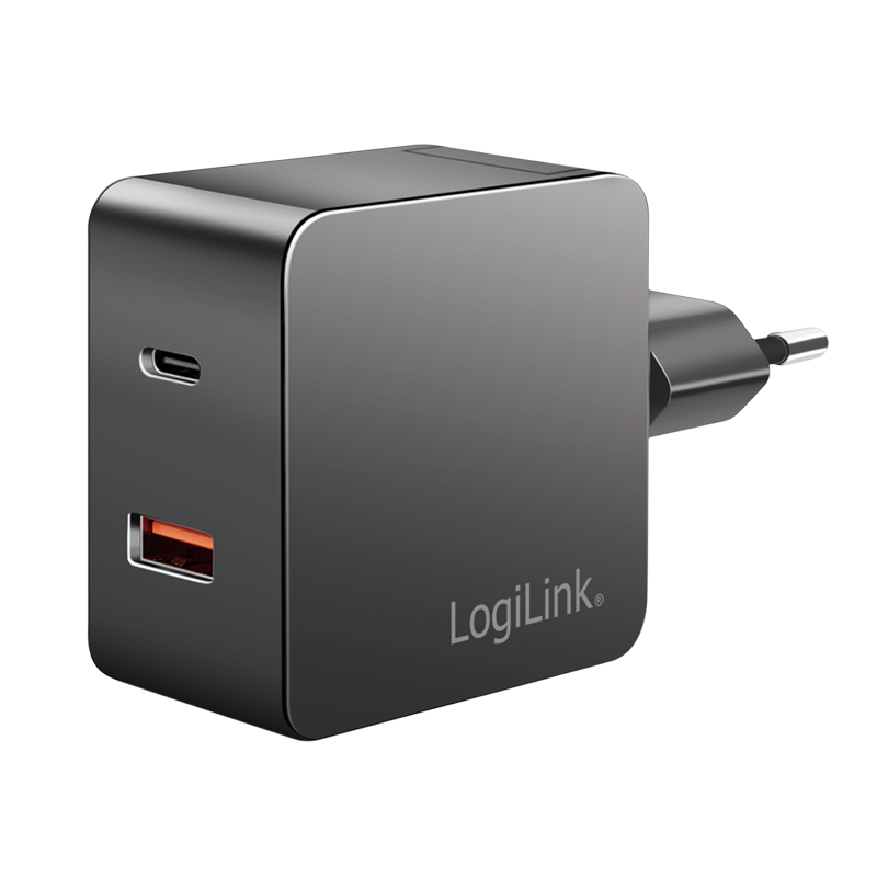 LogiLink PA0310 mobile device charger Universal Black AC Fast charging Indoor – image 1