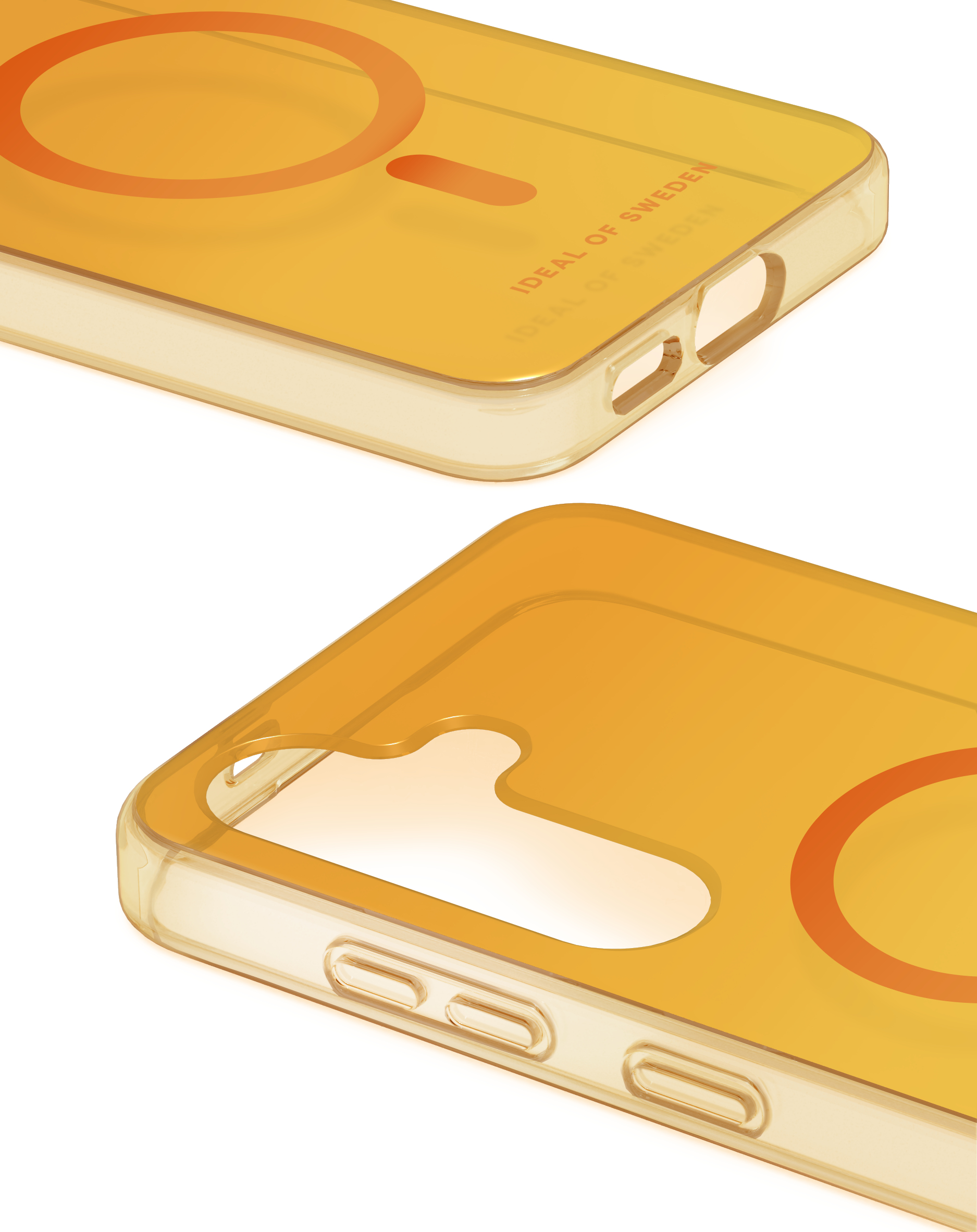 iDeal of Sweden Clear Case MagSafe Galaxy S24 / S25 Orange Spritz – image 2
