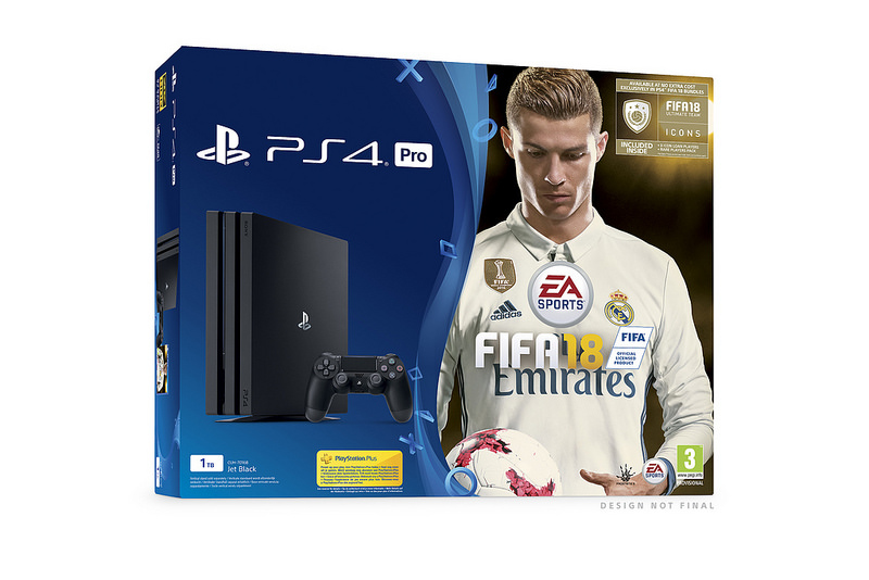 Sony Interactive Entertainment PlayStation 4 Pro 1TB FIFA 18 Ronaldo Edition – image 1