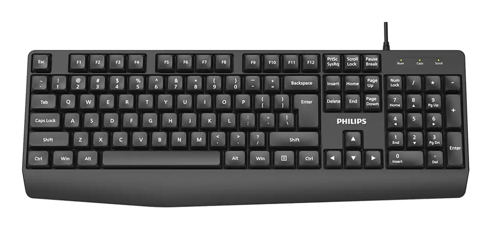 Philips 2000 series SPK6237B/77 keyboard Universal USB QWERTY Black – image 3