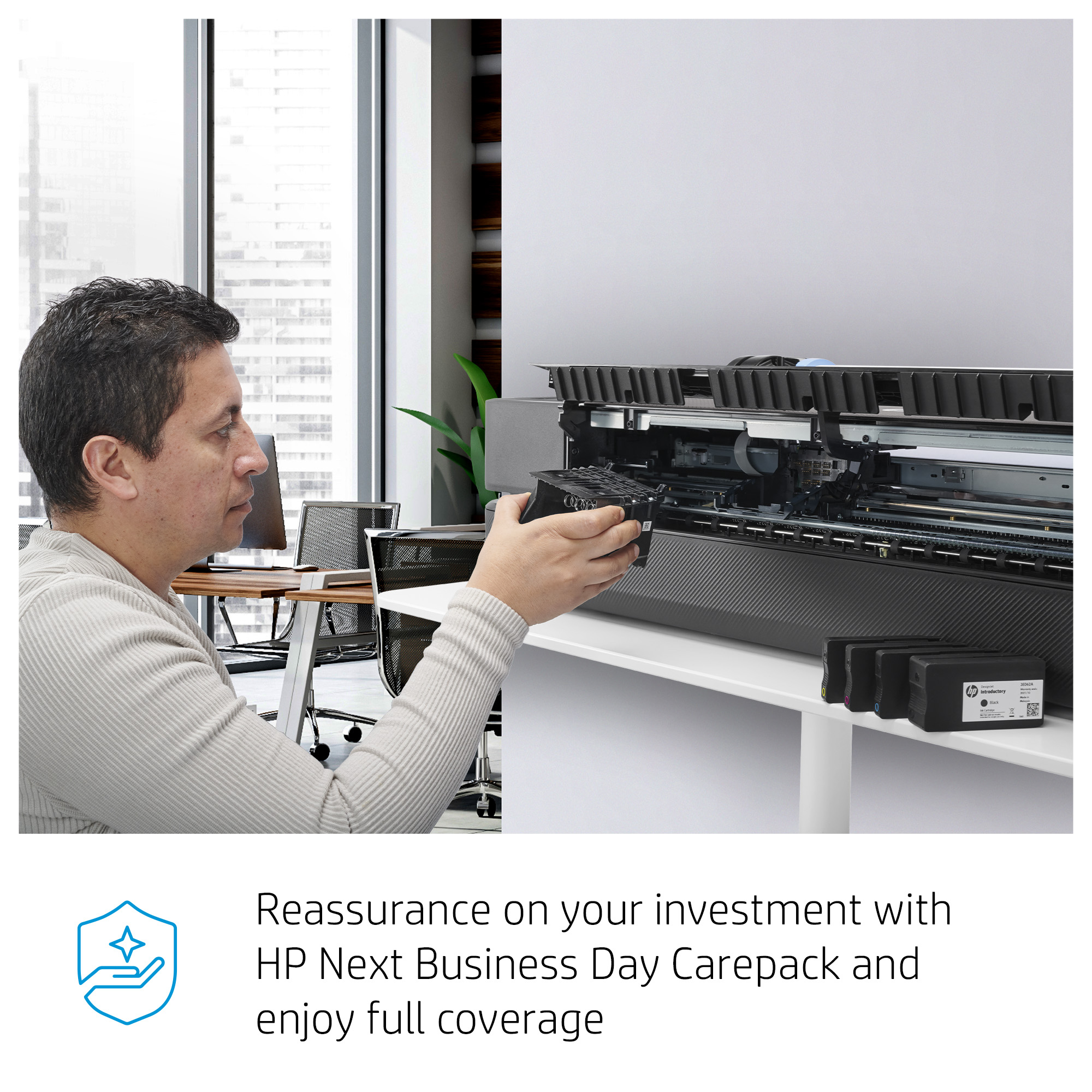 HP Designjet T1700 44-in Printer. Page description languages: HP-GL/2, TIFF, JPEG, CALS G4, URF, Printing colours: Cyan, P