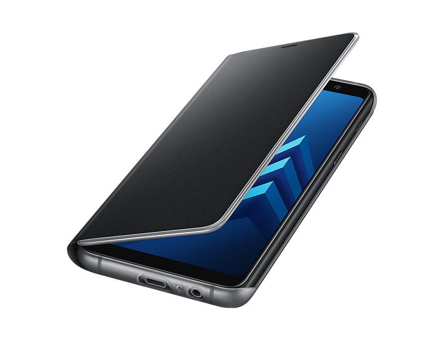 Samsung Neon mobile phone case Flip case Black – image 4