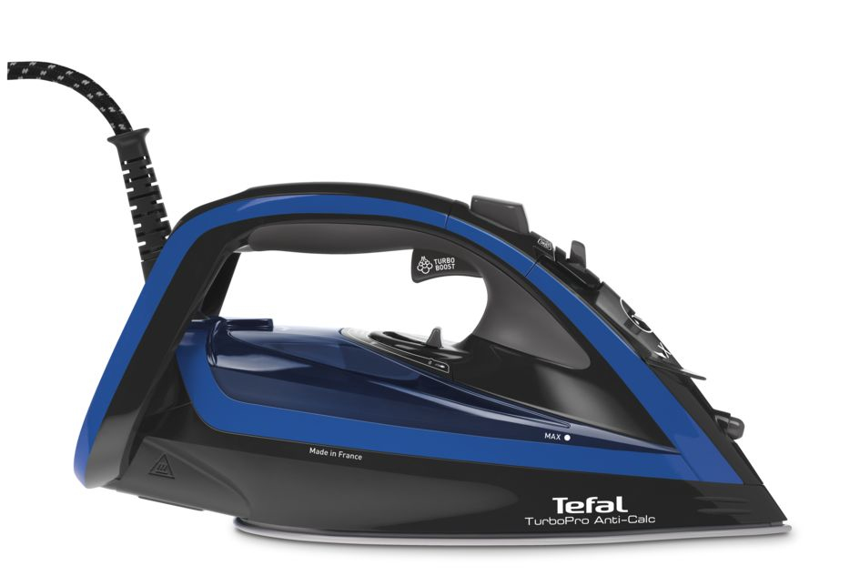 Tefal TurboPro Anti-Calc FV5688 Dry & Steam iron Durilium AirGlide Autoclean soleplate – image 5