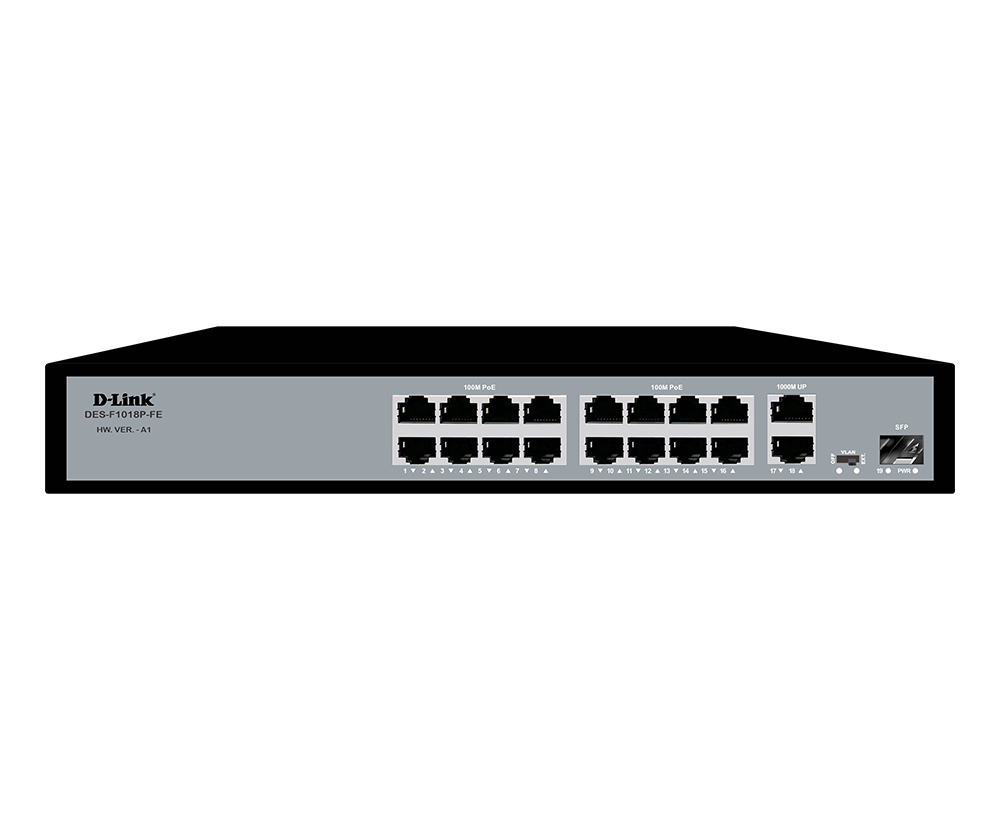 D-Link DES-F1018P- FE