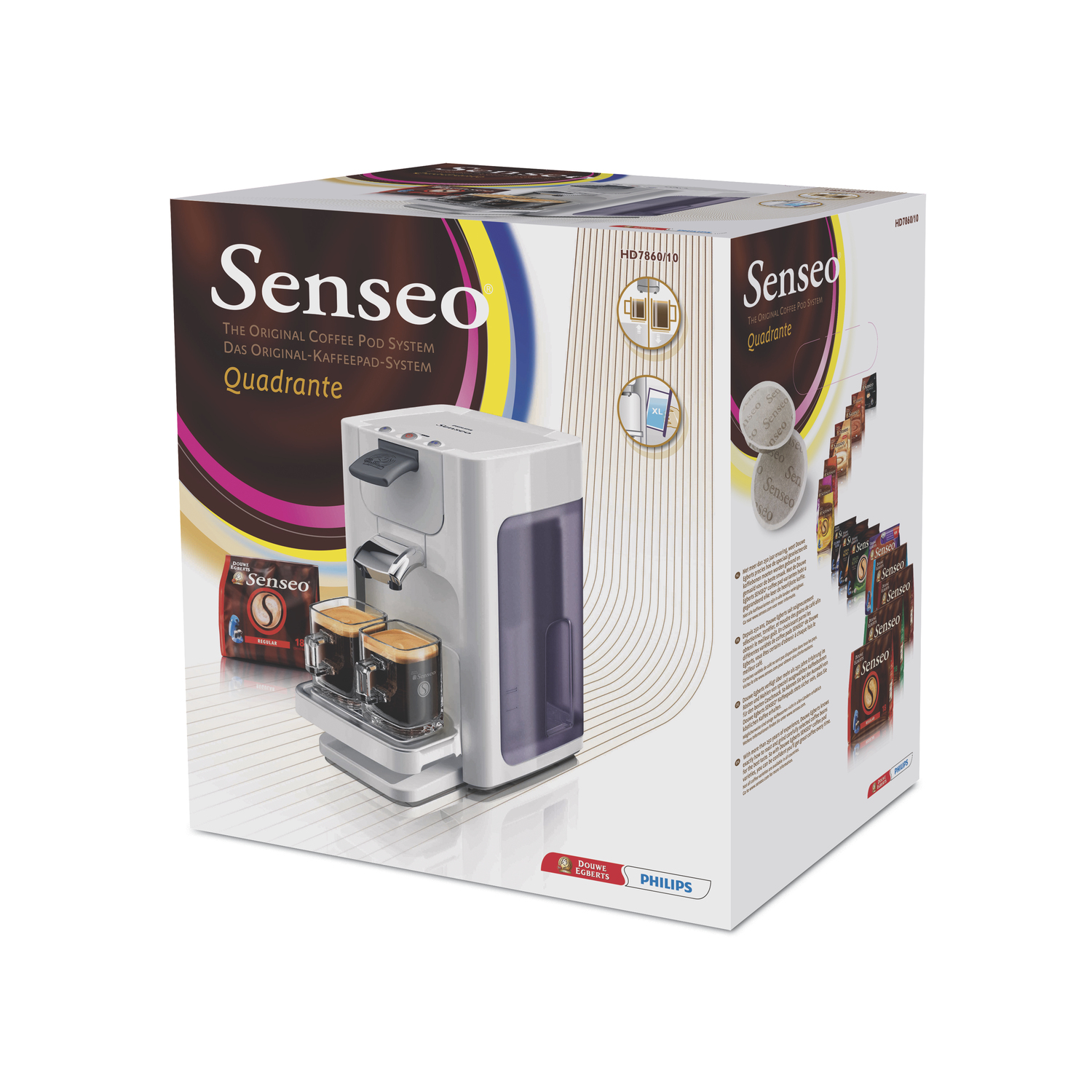 Senseo Quadrante HD7860/10 coffee maker Pod coffee machine – image 8