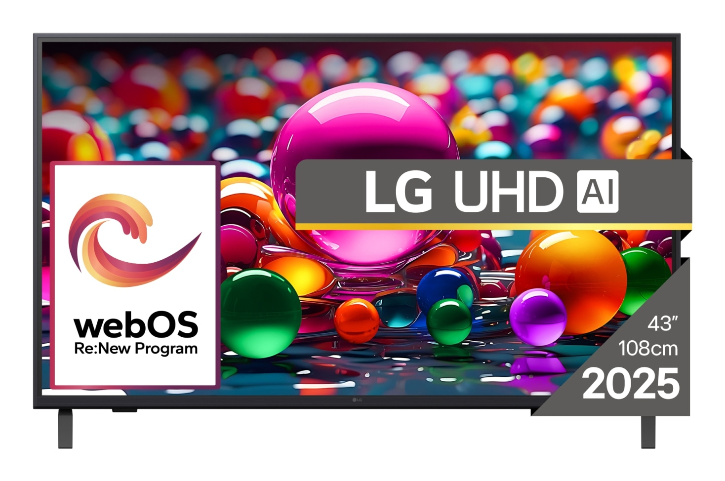 TV LG LED 43UA74003LB 43 4K Ultra HD Smart TV WiFi HDR — photo 1