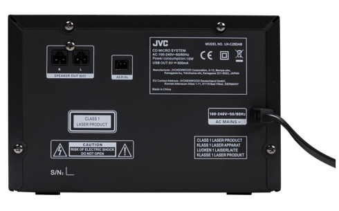 JVC UX-C25DAB home audio system Home audio micro system – image 6