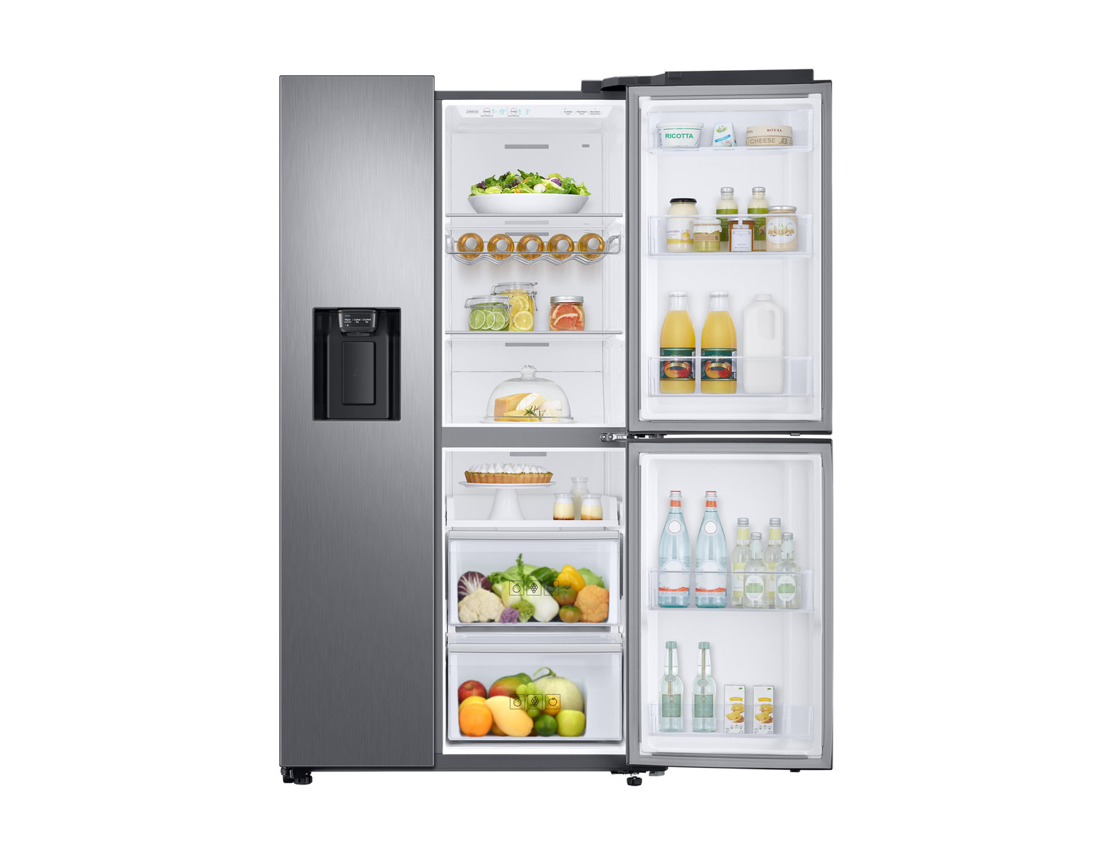 Samsung RS68N8651S9 side-by-side refrigerator Freestanding – image 6