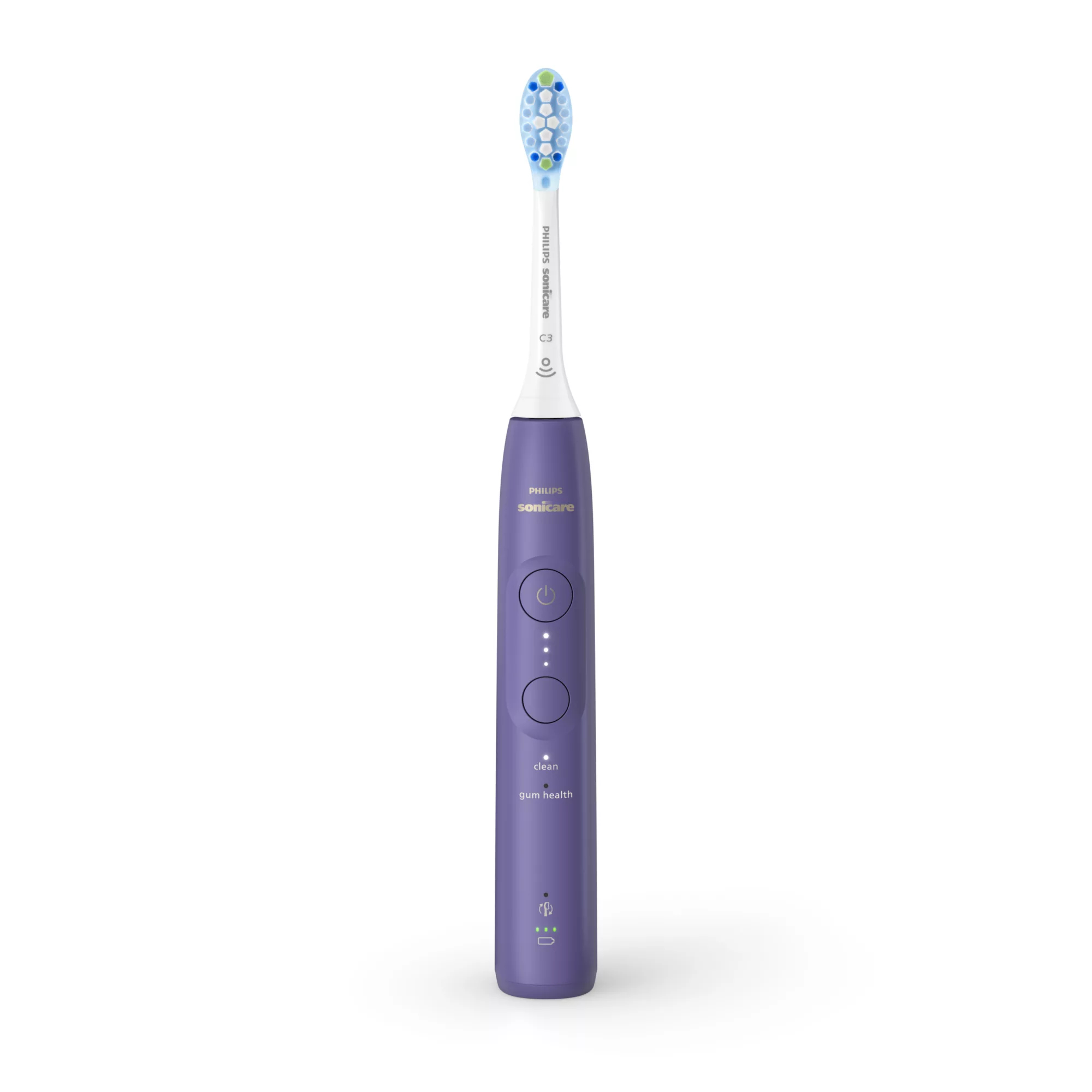 Philips HX7137/01 electric toothbrush Adult Sonic toothbrush Purple – image 2
