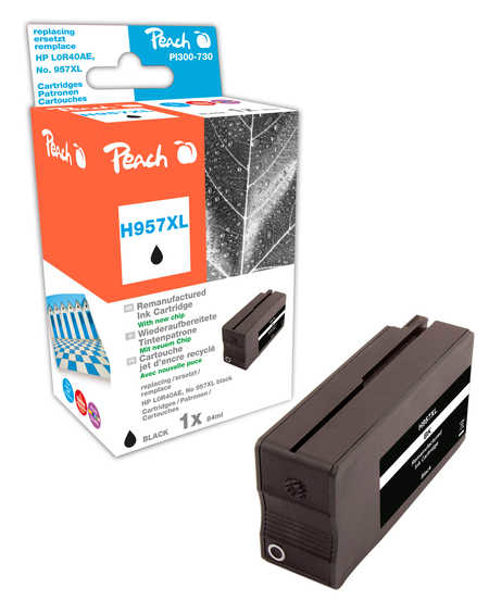 Peach PI300-730 ink cartridge 1 pc(s) Compatible High (XL) Yield Black